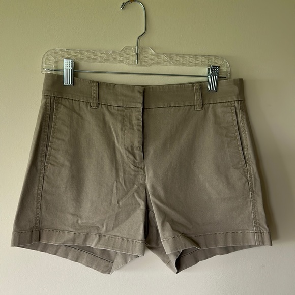 J. Crew khaki shorts, size 2 - Picture 1 of 5